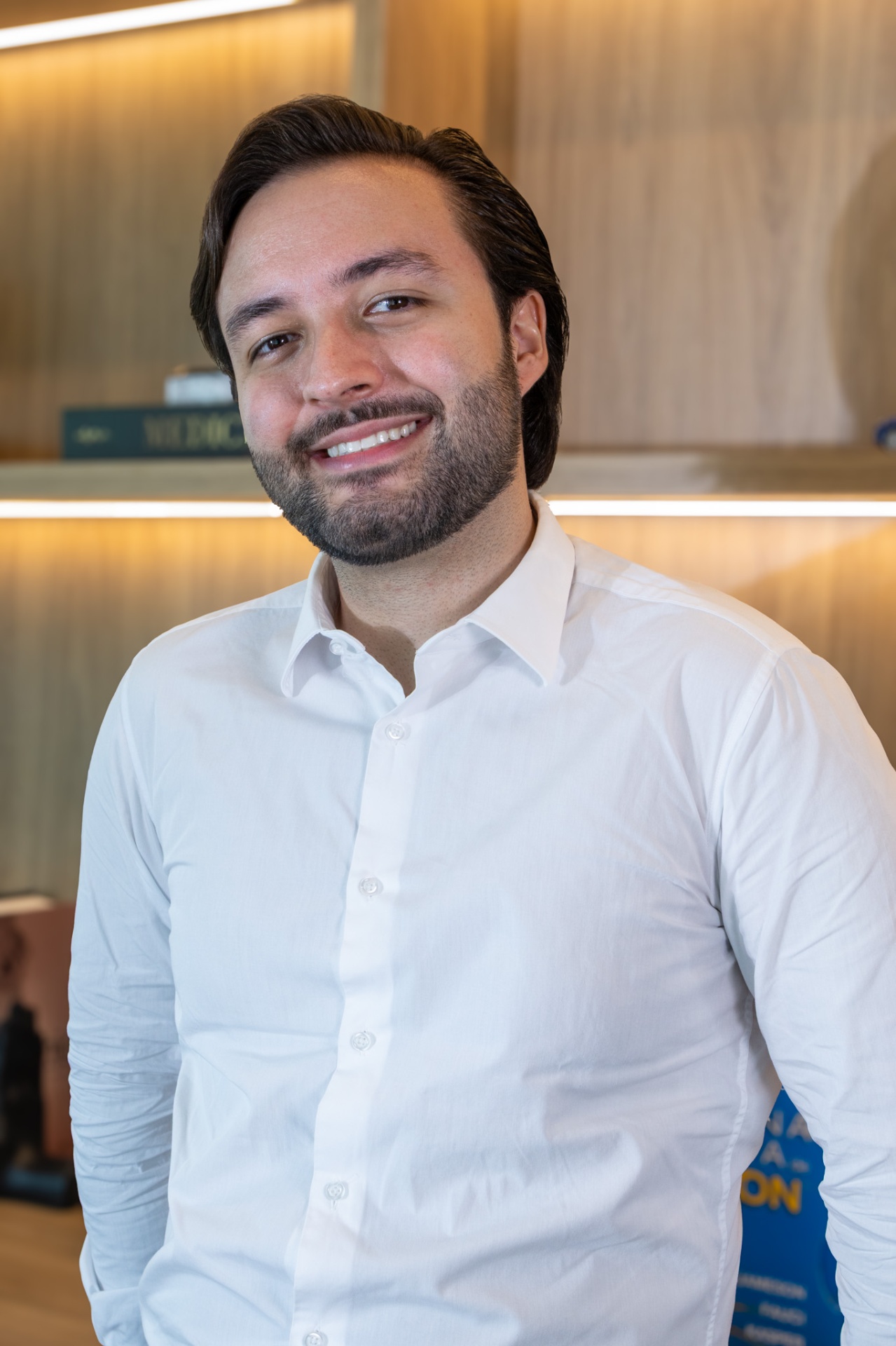 Retrato do Dr. Caio Gracco, médico e liderança do movimento Mapa da Espera